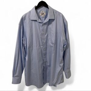 Joseph Abboud Light Blue Casual Button Down Shirt